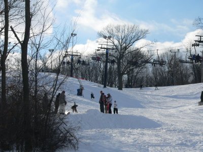 A good day for snow sports