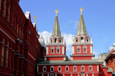 Double Headed Eagle Entrance to Red Square