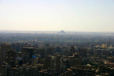 Cairo-SouthWest Great Pyramids On Horizon