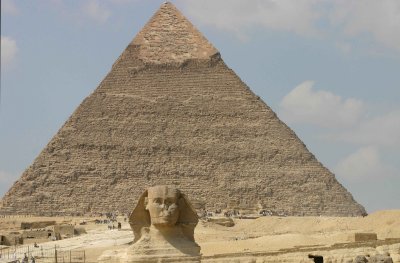 Sphinx & Khafre Pyramid.
