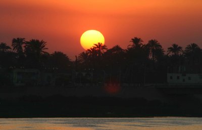 Sunset On The Nile