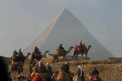 Camel Riders-Khafre Pyramid