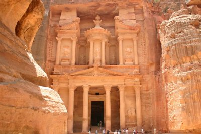 Temple at Petra-Jordan
