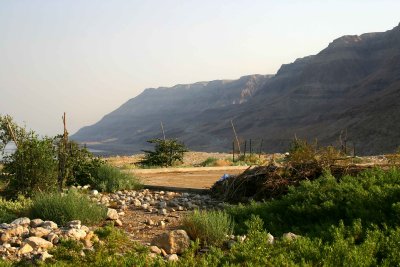 Mountains Meeting The Dead Sea