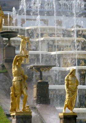 Fountains At Peterhov