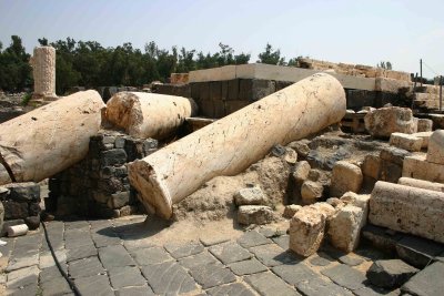 Exactly As The Columns Fell From The Quake