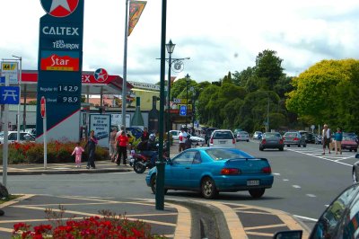 A street shot on the way to Rotorua
