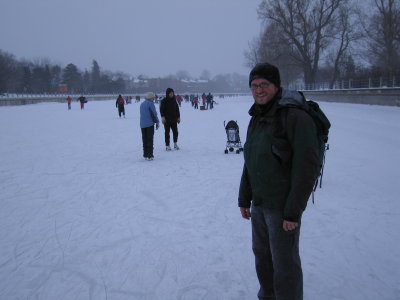Skating on the Canal, February 2007