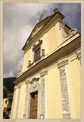 Church Domaso Italie