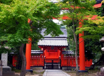 A Temple in Kyoto, Japan 
