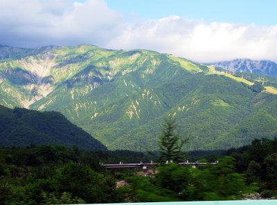 Part of the Tateyama Mountains Nagano Side