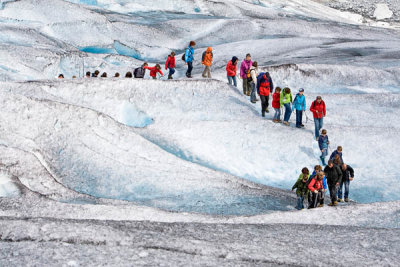 Nigardsbreen (an arm of the Jostedalsbreen glacier)