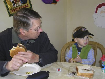 Zoo Lunch with Grandad