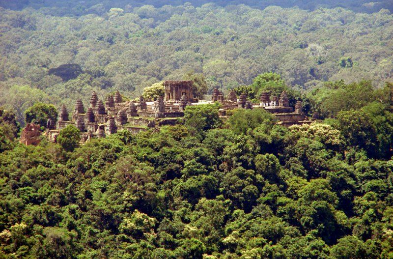 Phnom Bakheng, from afar