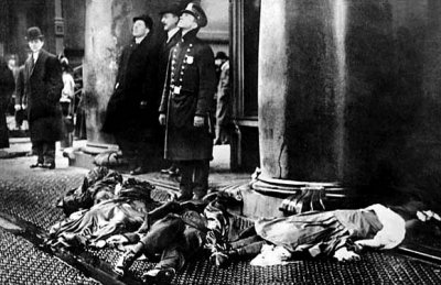 March 25, 1911 - Victims of the Triangle Shirtwaist Factory fire 