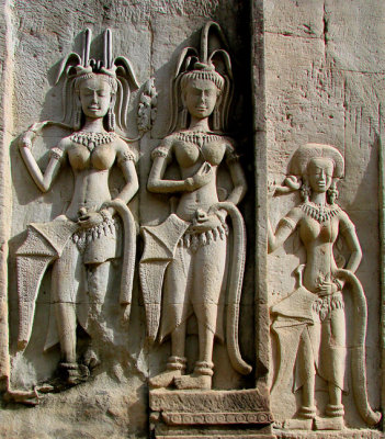 Apsara (dancing divinities)