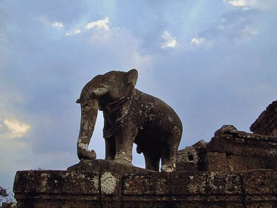 East Mebon, sacred elephant