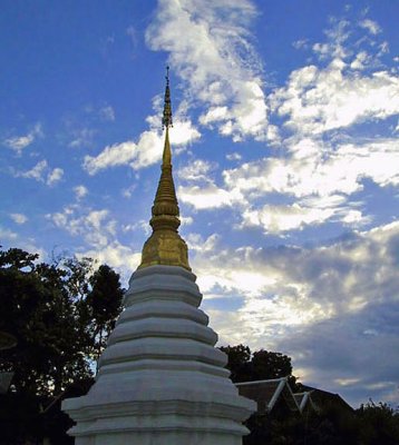 Chedi at twilight