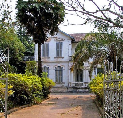 French colonial villa