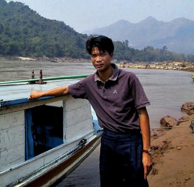 Mekong River boatman