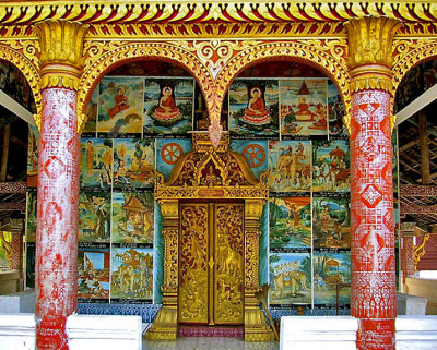 Wat Xieng Mouane facade