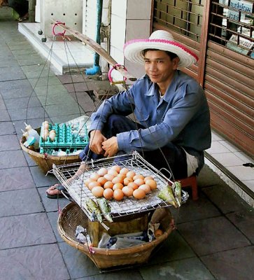 Egg vendor