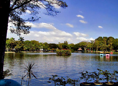 Lake at Dusit Zoo