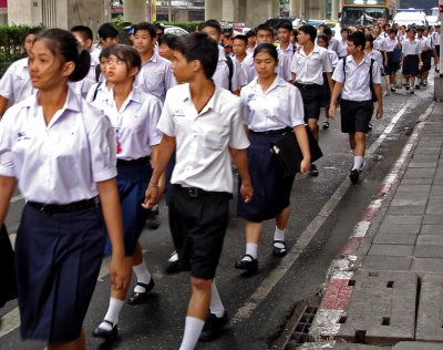 High school students