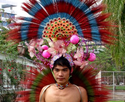 Condom costume