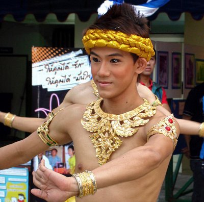 Classical Thai dancer
