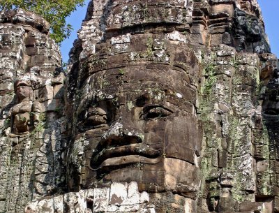 Face in the north gopura