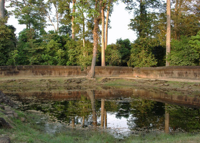 Moat, north side