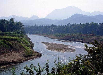 Nam Khan River, downstream