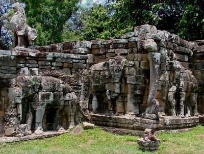 Terrace of the Elephants, east side