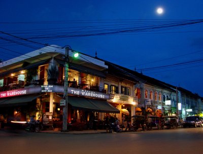 Moonlit street