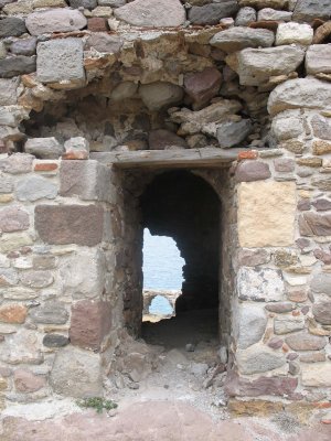 Turkish castle archways - Sigri, Lesvos