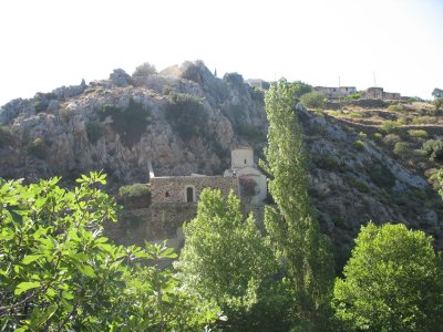 Agiogaloussaena church at Agio Galas, Chios Island