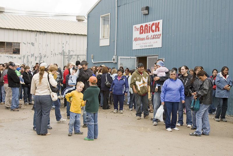 Opening of the Brick in Moosonee