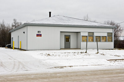 Post Office with new siding