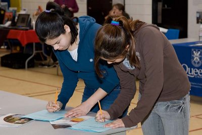 Students at Career Day