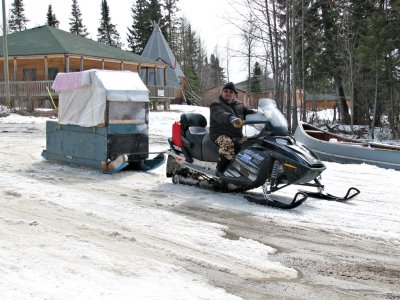 Skidoo taxi