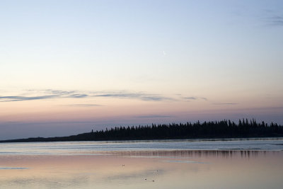 Butler Island before sunrise