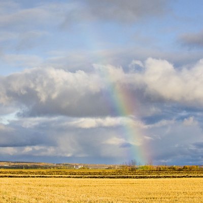 Faint rainbow near Earlton