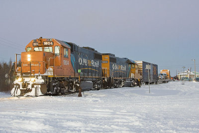 Train 622 waiting to head south