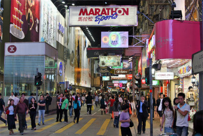 Shopping Area - Hong Kong