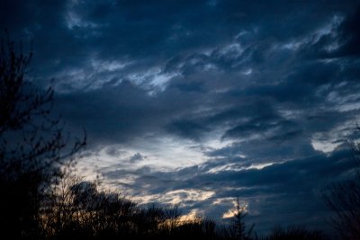 Late Evening on the Deck - May 1