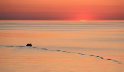 Riding off into the sunset - June 9