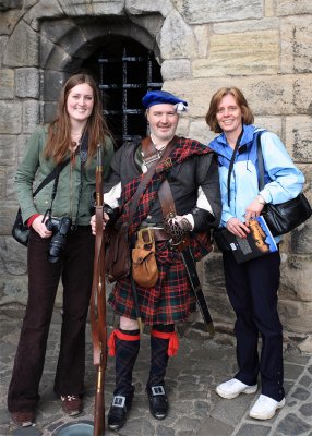 Lindsay, Marilyn and some Highlander