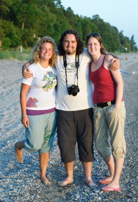 Steven from Belgium at the beach - July 7