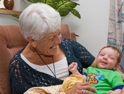 Oma and Shea - August 19